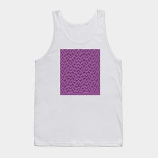 Purple Stripes Tank Top